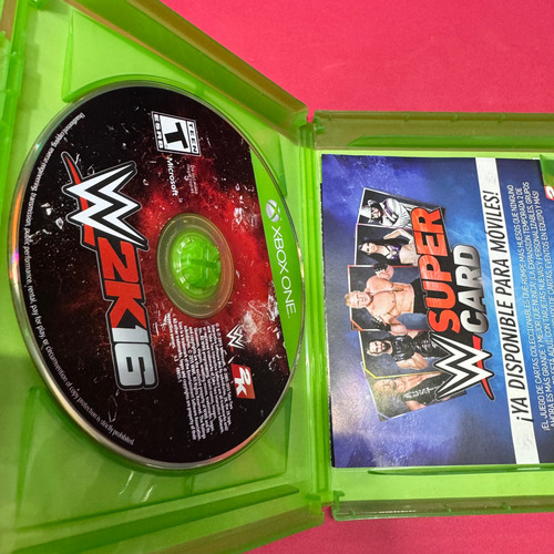 W 2k16 Xbox One Original (Usado)