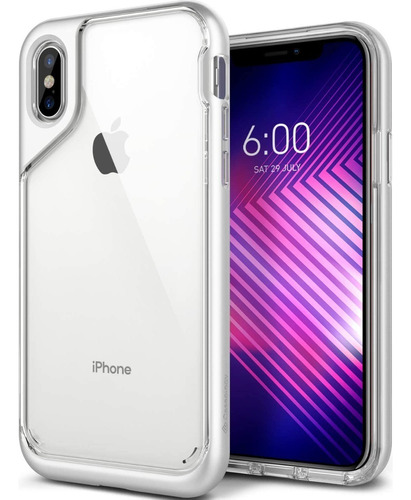 Case Caseology Skyfall  Para iPhone X 5.8 Blanco