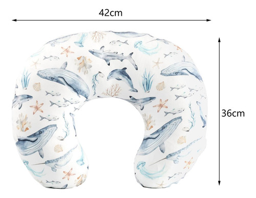 Funda De Almohada Para Lactancia De Bebé, Cómoda Y Suave,