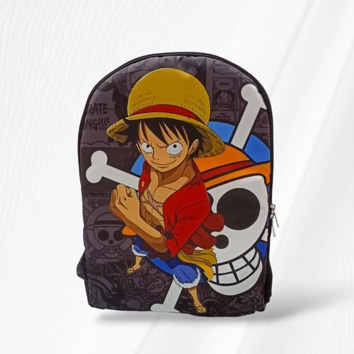 Morral Luffy Anime One Piece Mochila Maleta Personalizada 