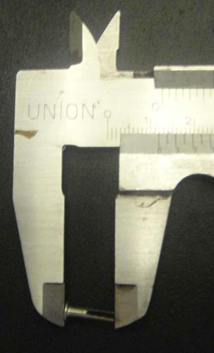 Remache Bifurcado 100 Pzas Cromado L1.2xc0.5xae0.3 Cm