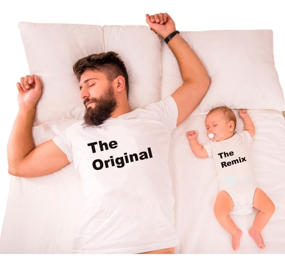 Camiseta Papa Y Bebe Mercadolibre