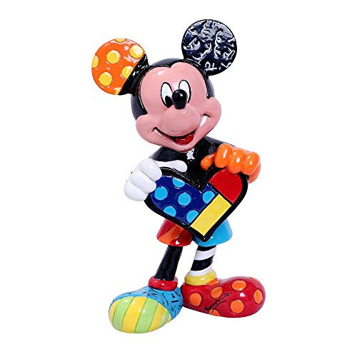 Figura Miniatura Mickey Mouse Por Britto, Multicolor