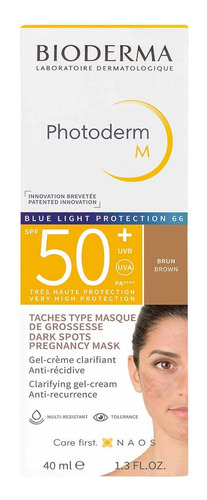 Protector Solar Bioderma Photoderm M Manchas Spf50+ T.brown