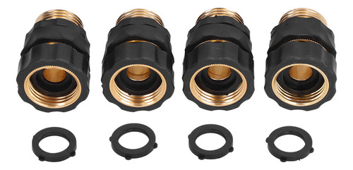 Conexiones Para Manguera De Jardín, 4 Piezas, Conector Rápid