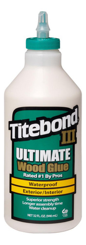 Cola Para Madeira Titebond Ill Ultimate 1,05 Kg - 1415