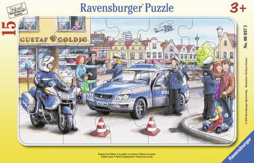 Puzzle Enmarcado - La Policía