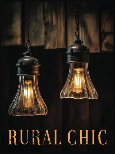 Libro: Rural Chic Large Decorative Book: Neutral Wood Tones,