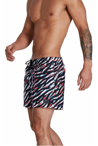 Pantaloneta Printed Leisure 14 Pulgadas Blanco-m Speedo