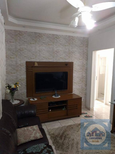 Imagem 3 de 21 de Apartamento Com 2 Dormitórios À Venda, 70 M² Por R$ 477.000,00 - Gonzaga - Santos/sp - Ap5306