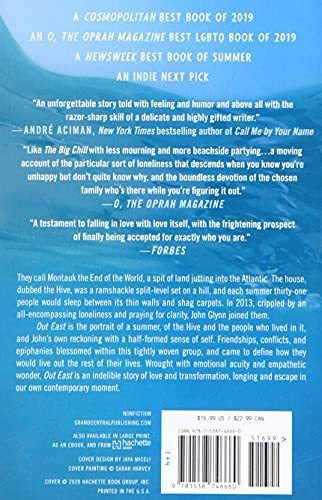 Out East Memoir Of A Montauk Summer, De Glynn, John. Editorial Grand Central Publishing, Tapa Blanda En Inglés, 2020