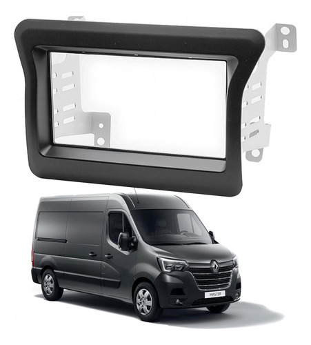 Marco Adaptador Moldura 2 Doble Din Renault Master 2010 