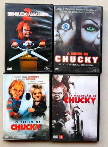 Dvd Chucky - Colecao | Parcelamento sem juros