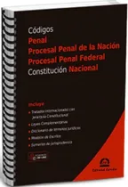 Comprar Código Penal, Código Procesal Penal De La Nación, Código Procesal Penal Federal Y Constitución Nacional (anillado), De Estudio. Editorial Editorial Estudio, Tapa Blanda, Edición 1 En Español, 2025