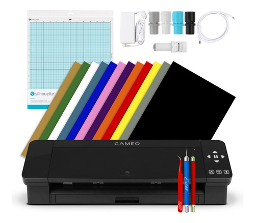 Plotter De Corte Silhouette Cameo 4 Viniles Herramientas