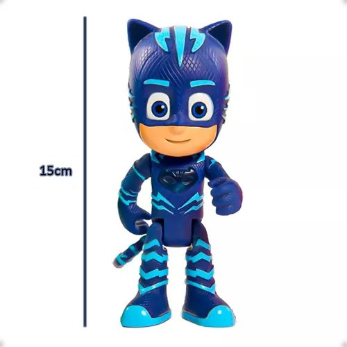 Kit de muñecos Pjmasks Boy con forma de búho y gecko