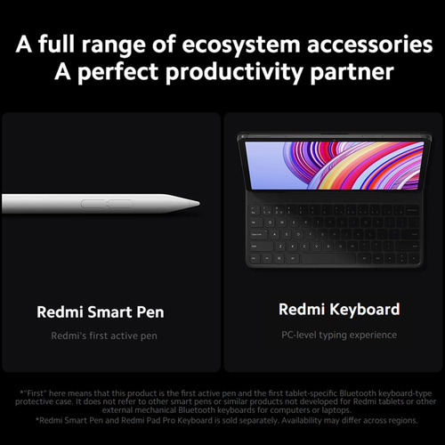 Tablet Xiaomi Redmi Pad Pro Wifi 12,1 Pulgadas, 128 Gb + 8 G