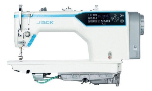 Máquina de costura reta Jack A5E branca 240V