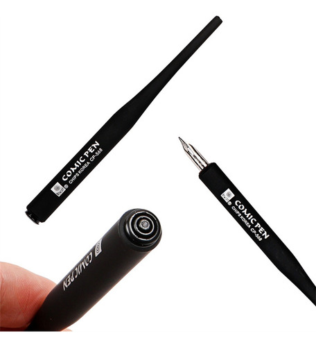 Plumines Dibujo Manga Comic Pen Anime Plumas Caligrafia Negro