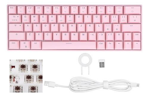 Teclado Mecánico Inalámbrico De 3 Modos N Key Rollover 64 Te