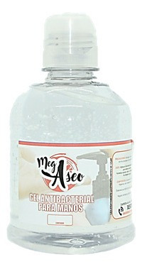 Gel Antibacterial Megaseo 300 Ml Tapa Dispensadora