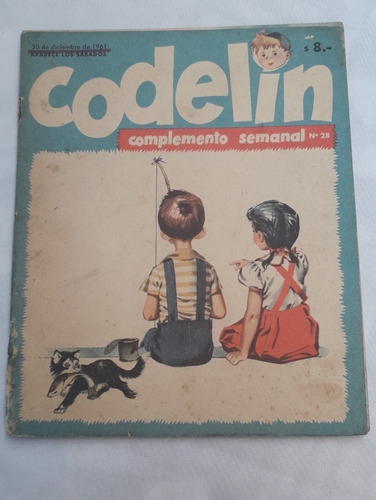 Revista Antigua ** Codelin ** Infantil  Año 1961 Nº 28