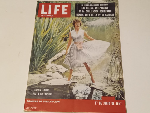 Revista Life En Español. 17 De Junio De 1957. Sofia Loren