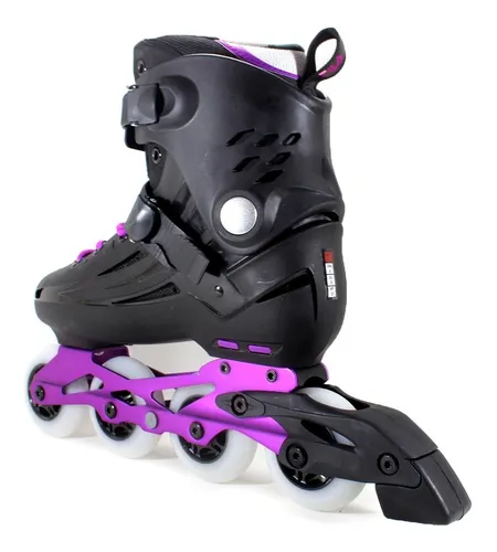 Patins Fila Madame Houdini Roxo Custom 80mm Abec-11