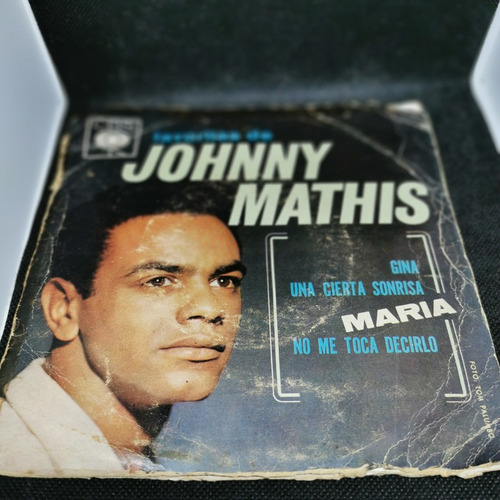 Disco 45 Rpm:johnny Mathis- Favoritas