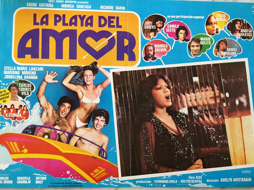 Poster N° 1-la Playa Del Amor Darin Castaña 