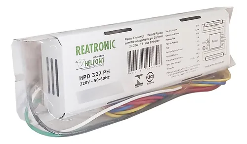 comprar Reator Eletrônico 2x32w Para Lâmpada Fluorescente T8 220v