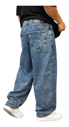 Jean Baggy Pantalon Oversize Hombre Premium