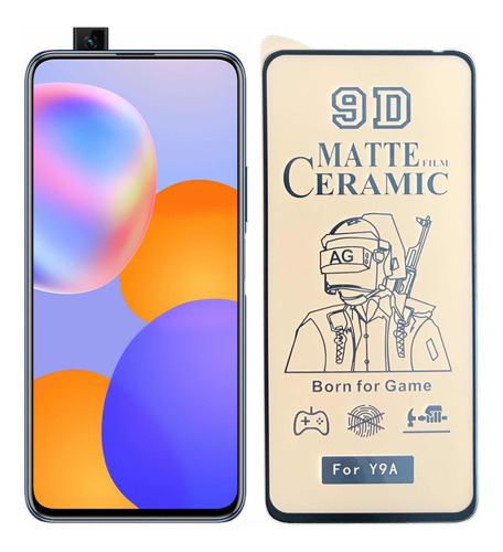 Vidrio Cerámica Matte Para Huawei Y9a