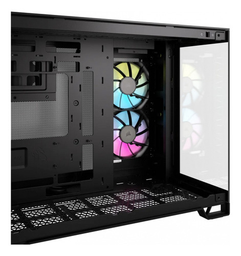 Gabinete Corsair Icue Link 2500x Rgb Micro-tower Negro