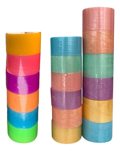 18x Y Colorful Ball Roll Bands Coloreados