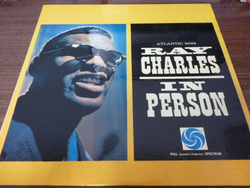 Ray Charles In Person Vinilo Americano Impecable Jcd055