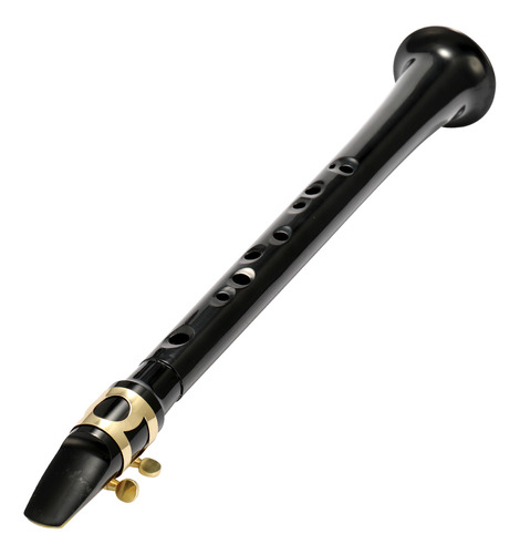 Mini Saxofone Portátil Preto Pocket Sax C-key Little