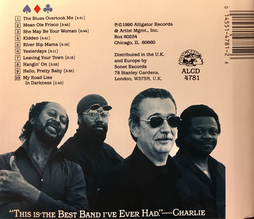 Cd Charlie Musselwhite Ace Of Harps | MercadoLibre