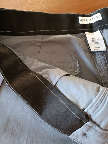 Imagen 6 de 7 de Short Bermuda Hombre Talles Grandes Jean Plus Size Gris