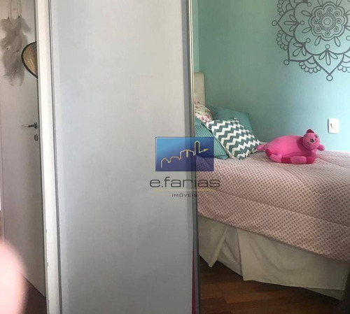 Apartamento Com 3 Dormitórios À Venda, 87 M² Por R$ 750.000,00 - Anália Franco - São Paulo/sp - Ap0638