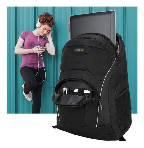 Mochila Para Laptop Targus Motor 16 Backpack Poliéster