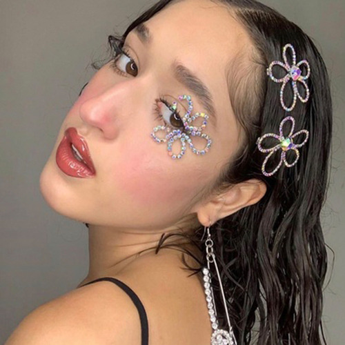 Pegatinas Autoadhesivas De Cristal Decoración Facial Y Uñas