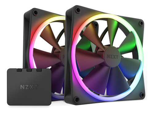 Ventilador Nzxt P/gab 140mm F140 Rgb Twin Bk 80 Ea