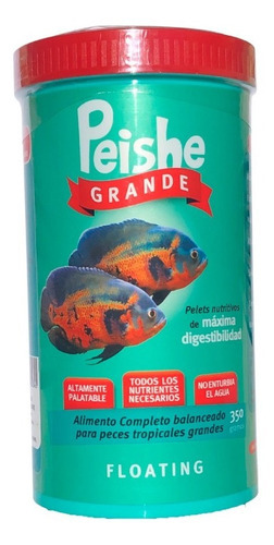 Alimento Shulet Peishe Grande Flote 350gr Peces Tropicales