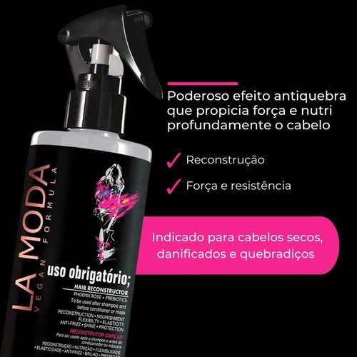 Truss La Moda Uso Obrigatório Reconst Capilar Leave-in 260ml