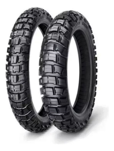 Par Pneu 110/90-17 E 90/90-19 Dust Bros Crosser Xre 190