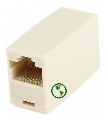 Copla Rj45 Adaptador Hembra Hembra Extension Cables Red