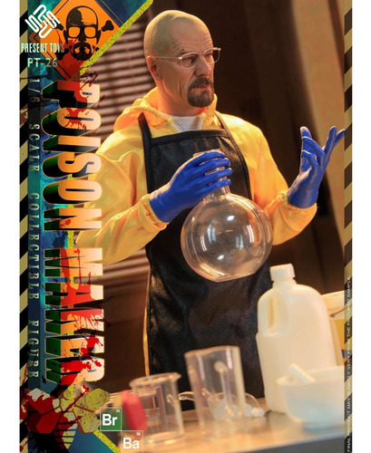 Imagen 3 de 5 de Hot Toys Breaking Bad Poison Makers Present Toys Fpx 1/6