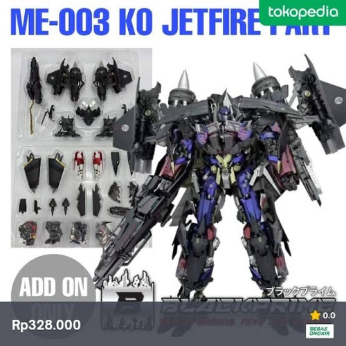Transformers Threezero Ko Optimus Prime Y Jetpack (Usado)