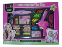 Comprar Set Para Armar Trenzas Y Hacer Collares Para Niñas 2 En 1 